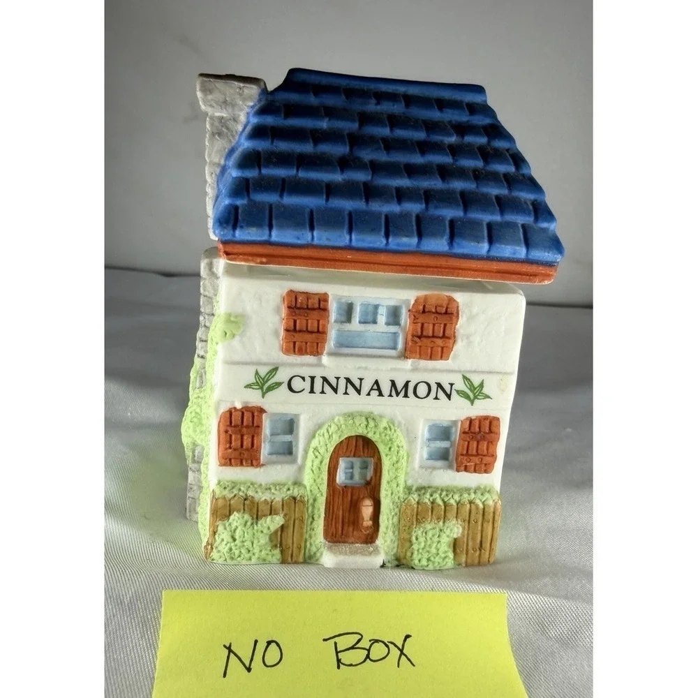 Vtg Spice Jar CINNAMON Country Kitchen Collection 1994 House Cottage Core